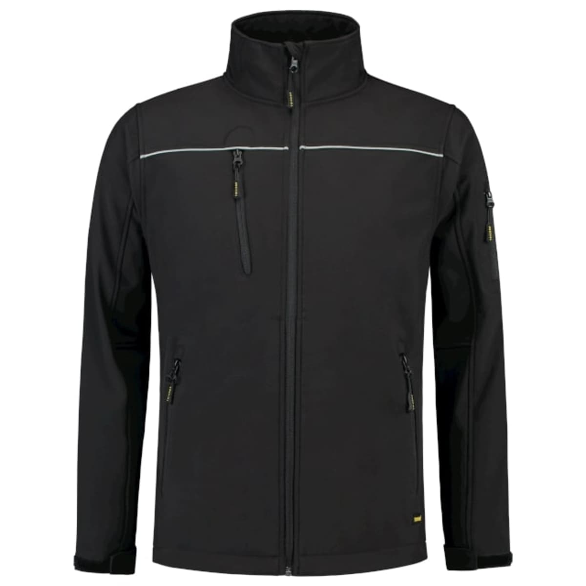 Luxury Softshell v barvě černá — Přední pohled