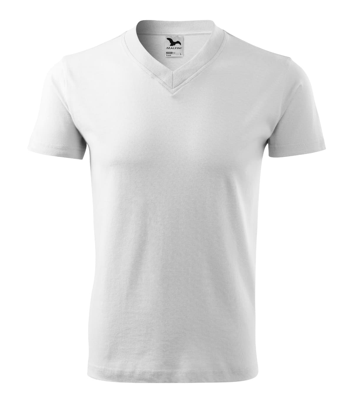 V-neck v barvě bílá — Přední pohled