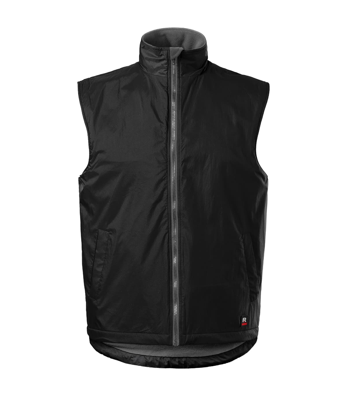 Body Warmer v barvě černá — Přední pohled