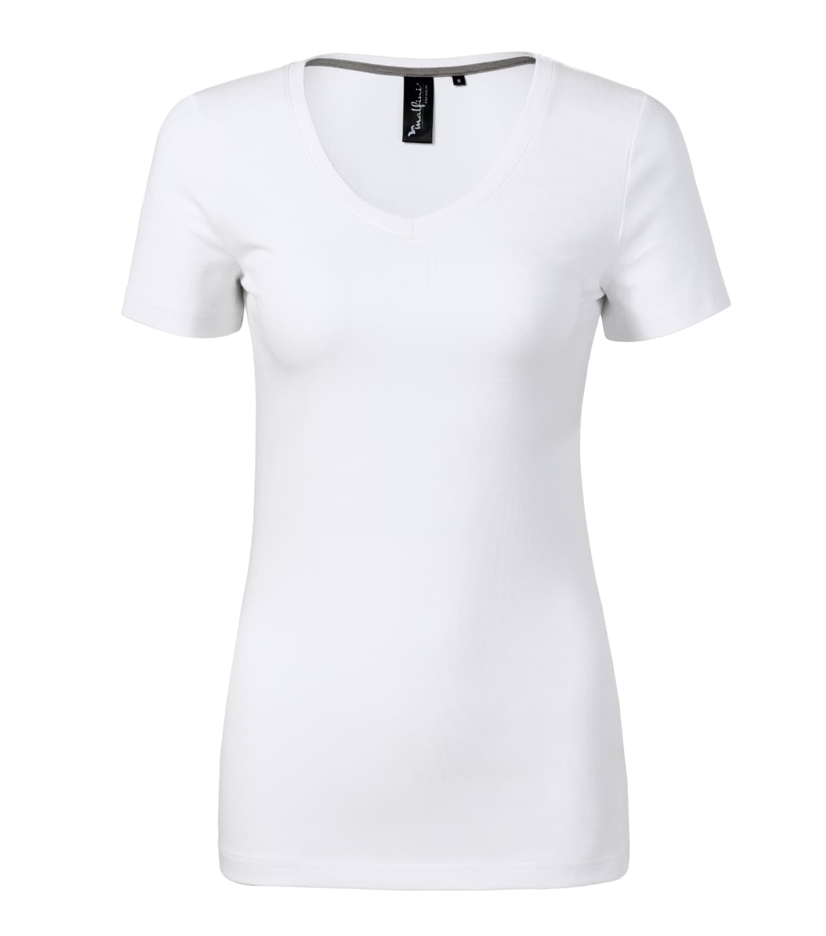 Action V-neck v barvě bílá — Přední pohled