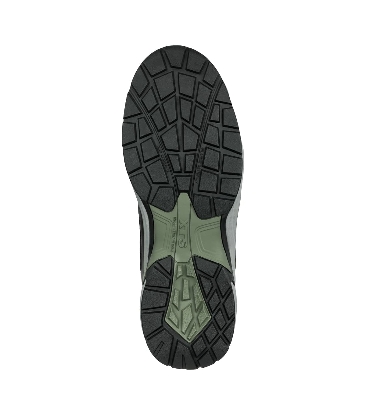 ULTRATRAIL OLIVE CTX MID v barvě černá — Přední pohled