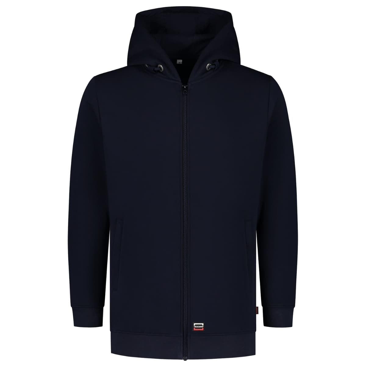 Hooded Sweat Jacket Washable 60°C v barvě ink — Přední pohled