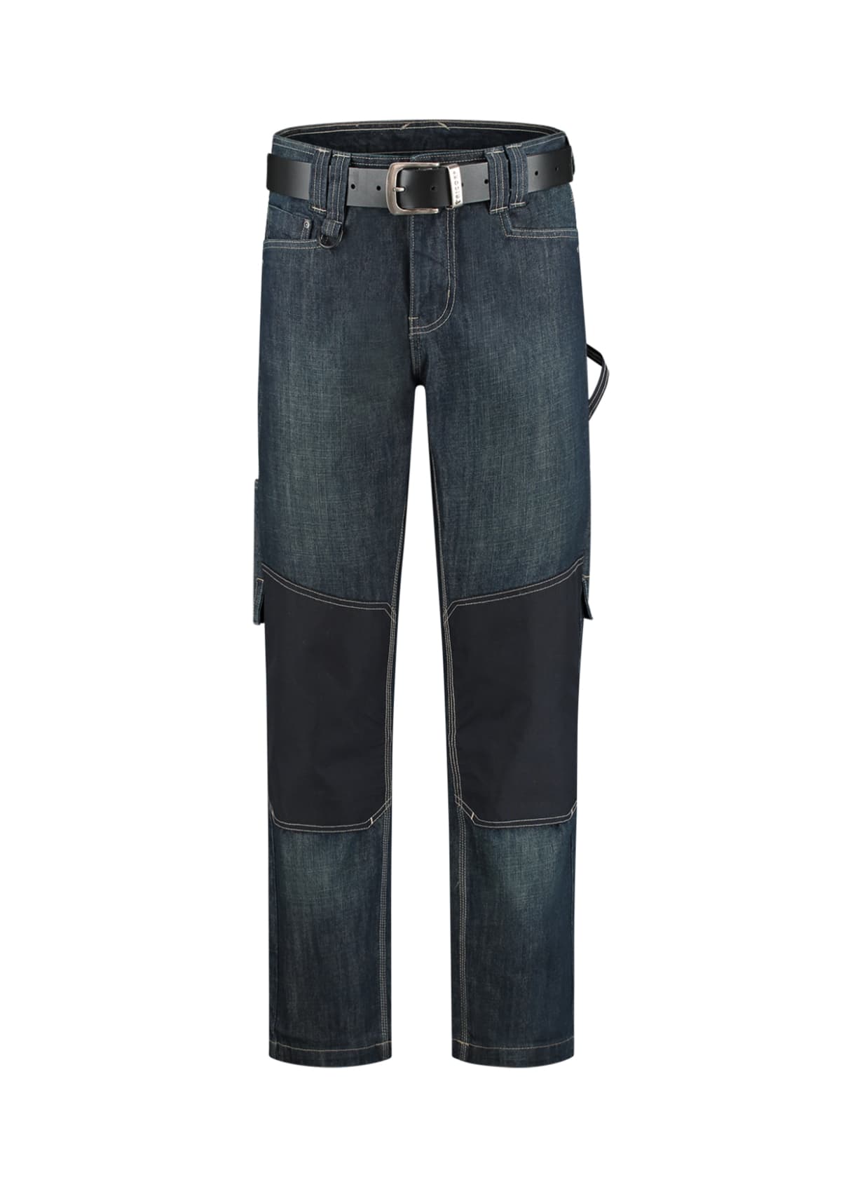 Work Jeans v barvě denim blue — Přední pohled