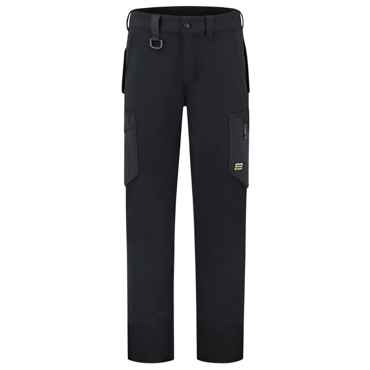 Work Trousers 4-way Stretch v barvě černá — Přední pohled