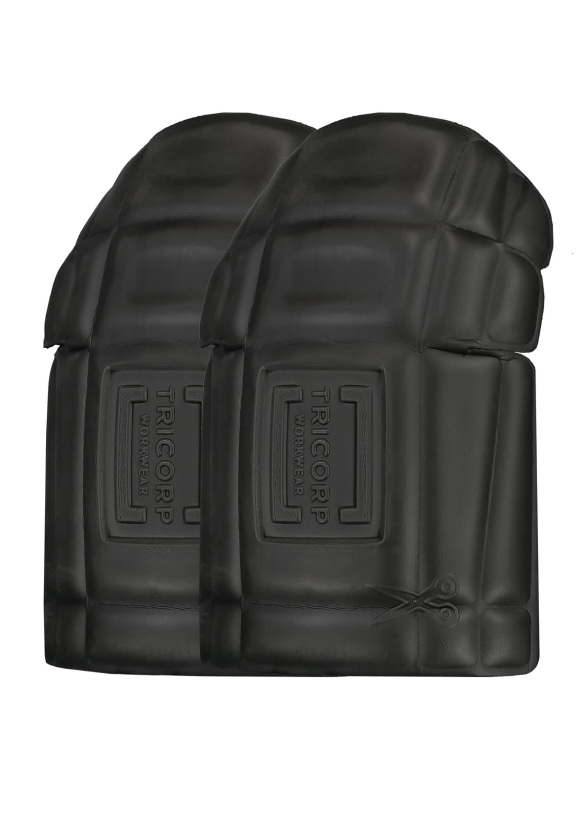 Kneepads v barvě černá — Složené