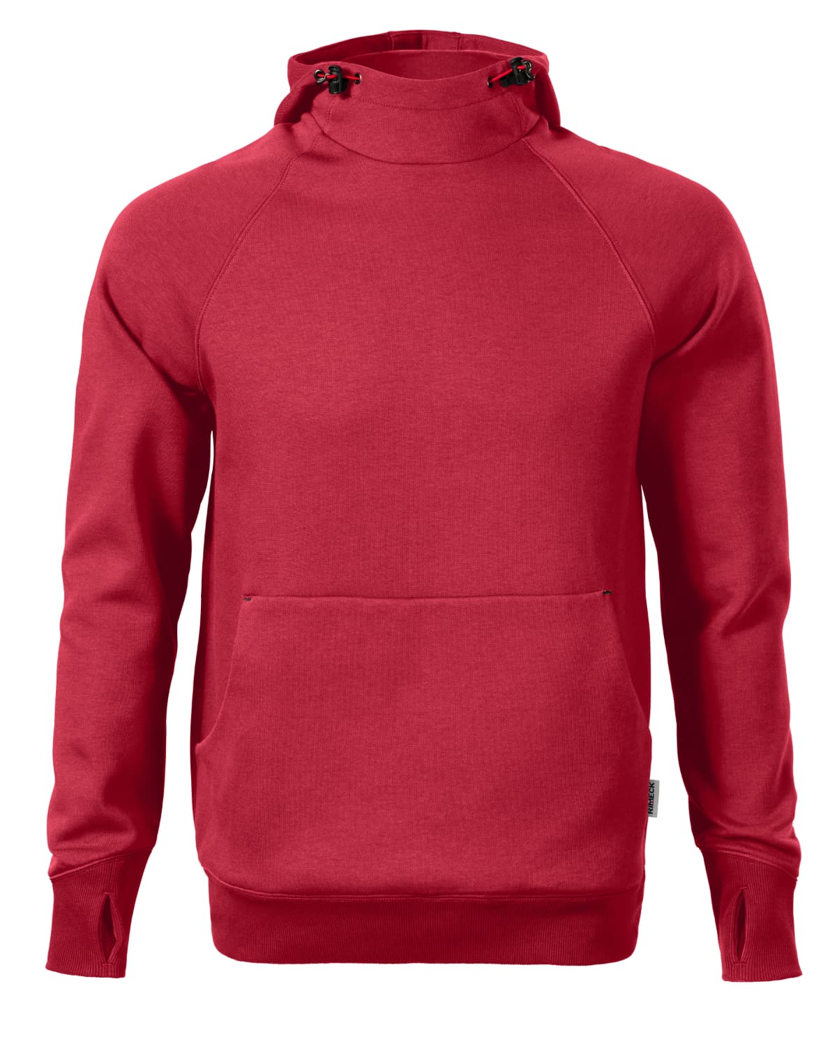 Vertex Hoodie v barvě marlboro červená — Přední pohled